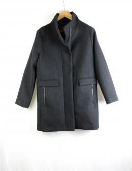 abrigo  lana mango m/L