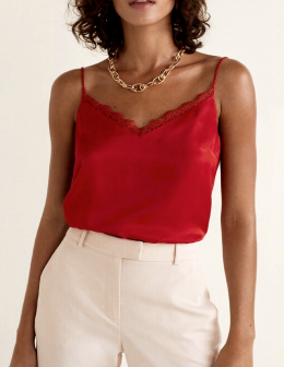 top lencero satinado mango s