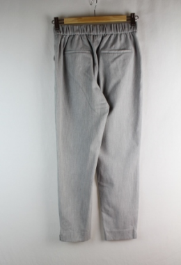pantalon basico gris zara xs