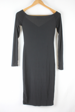 vestido negro punto club L London