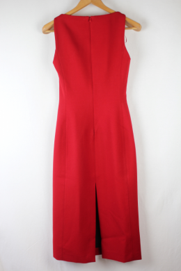 vestido rojo zara