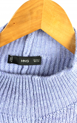 jersey punto oversize lila mango