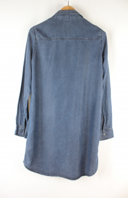 Vestido camisero lyocell hm