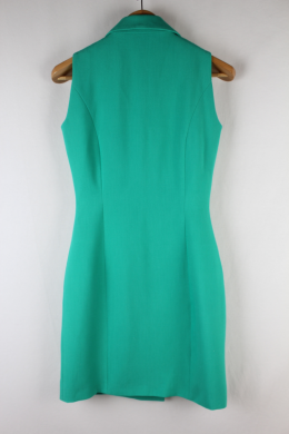 Vestido blazer verde morgan