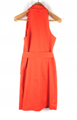 Vestido blazer naranja morgan