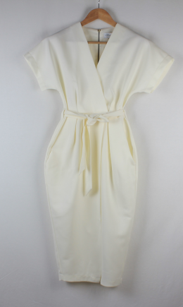 Vestido estilo kimono marfi closet london
