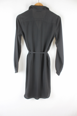 Vestido camisero negro Only