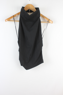 top halter negro zara