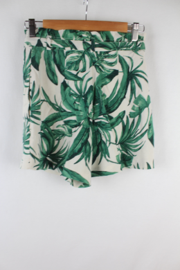 shorts estampado tropical verde hm