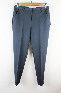pantalon basico gris asos