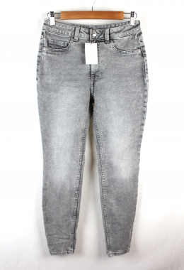 vaquero Skinny High gris divided