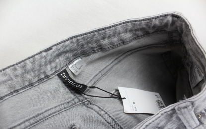vaquero Skinny High gris divided