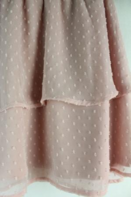 falda plumeti rosa hm XL