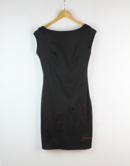 vestido negro desifual S