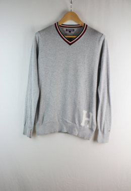 jersey chico gris tommy hilfiger 176