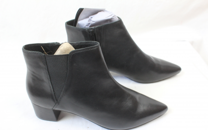 Botines piel negro cortefiel