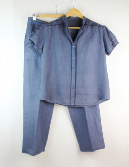 Conjunto pantalon+blusa lino azogue 44