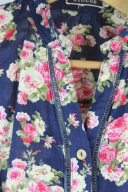 blusa estampada floral azogue 40/42