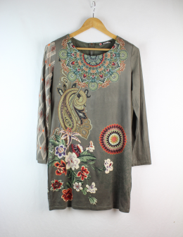 vestido antelina 101idees  l/xl