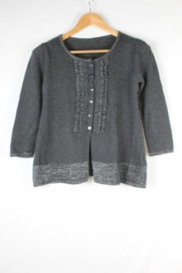 chaqueta punto volantes good look