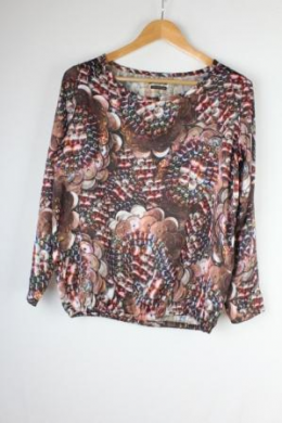 blusa estampada trovels