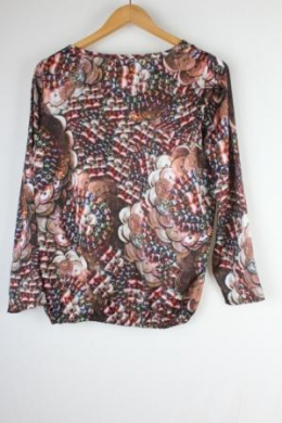 blusa estampada trovels
