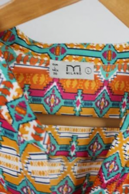 camisa estampada milano