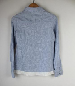 camisa rayas azul y blancogiulia galanti