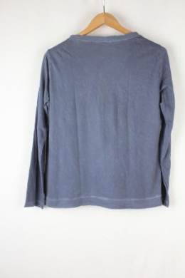 chaqueta punto camiseta con encaje azul gerry