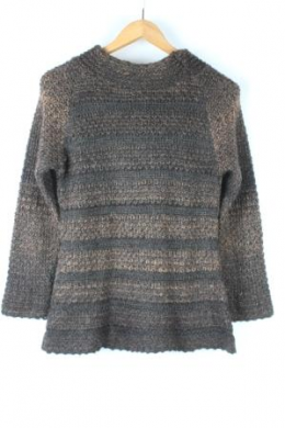 jersey punto marron 