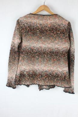 chaqueta punto jaspeada