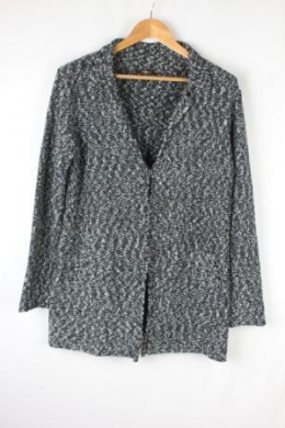 chaqueta larga jaspeada surkana