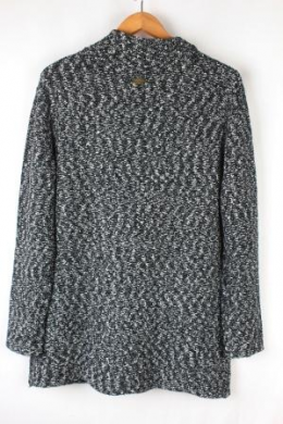 chaqueta larga jaspeada surkana