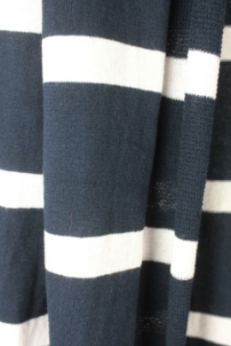 cardigan azul y blanco tex
