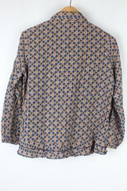 camisa estampada tipo bluson