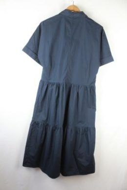 vestido camisero azul marino