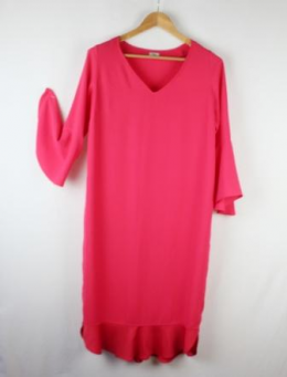 vestido fucsia hoss intropia