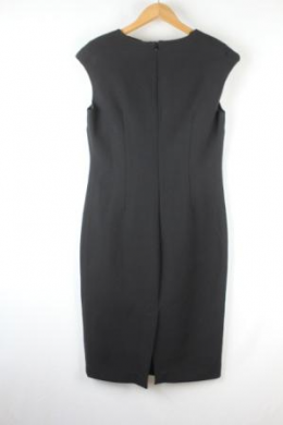 vestido basico negro zara