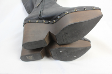 botas piel plataforma paloma barcelo