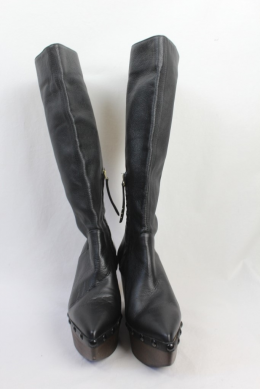 botas piel plataforma paloma barcelo