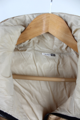 chaleco acolchado marron cappo elas