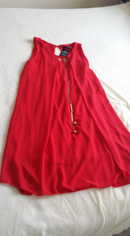 Vestido rojo Quiz, t-L