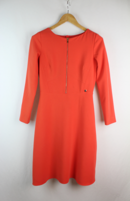 vestido naranja pedro del hierro s/38
