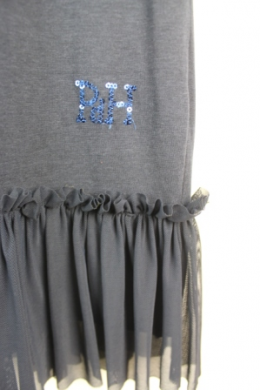 vestido punto tul pedro del hierro s