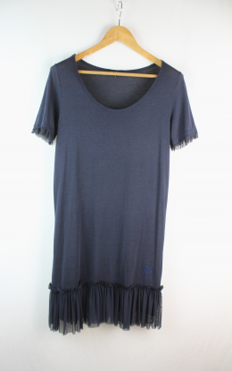 vestido punto tul pedro del hierro s