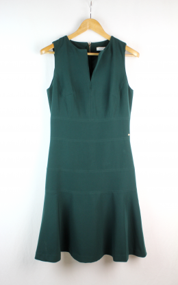 vestido verde pedro del hierro s/38