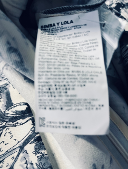 vestido estampado Toile bimba y lola