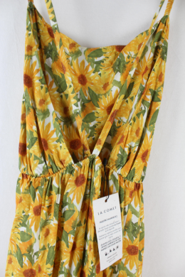 Vestido estampado girasoles La Comet