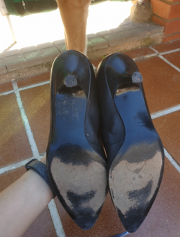 Zapatos negros balenciaga