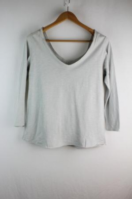 camiseta algodon gris L